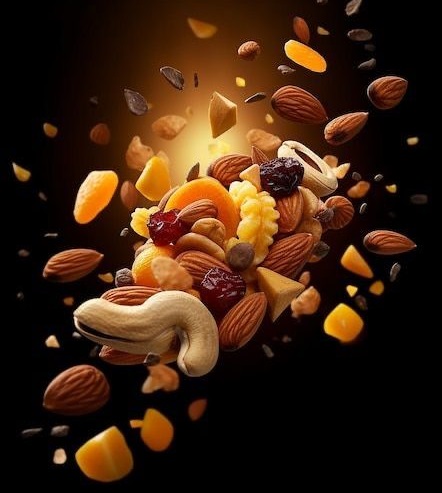 Premium mixed dry fruits for healthy diet